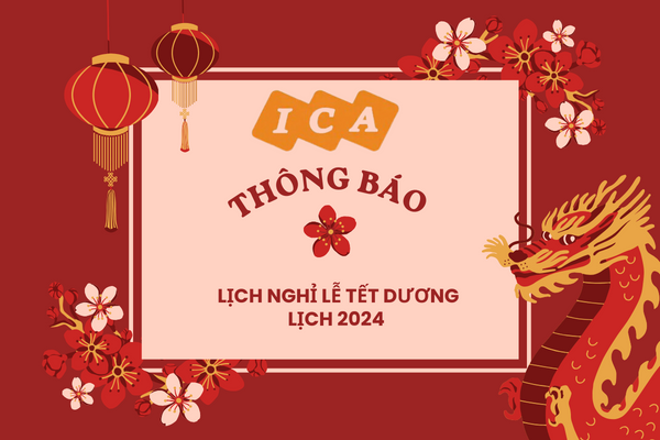 THÔNG BÁO LỊCH NGHỈ LỄ TẾT DƯƠNG LỊCH 2024