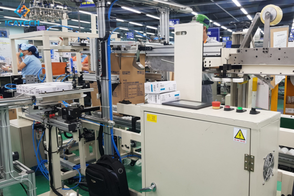 Máy dán thùng carton – Giải pháp đóng gói thông minh