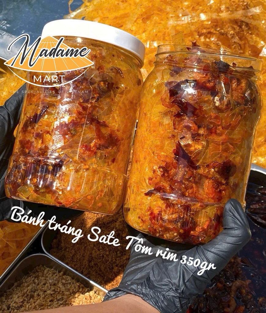 BÁNH TRÁNG SATE TÔM KHÔ RIM