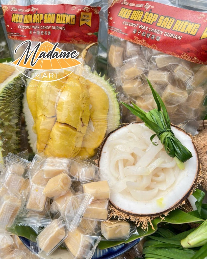 KẸO DỪA SÁP SẦU RIÊNG