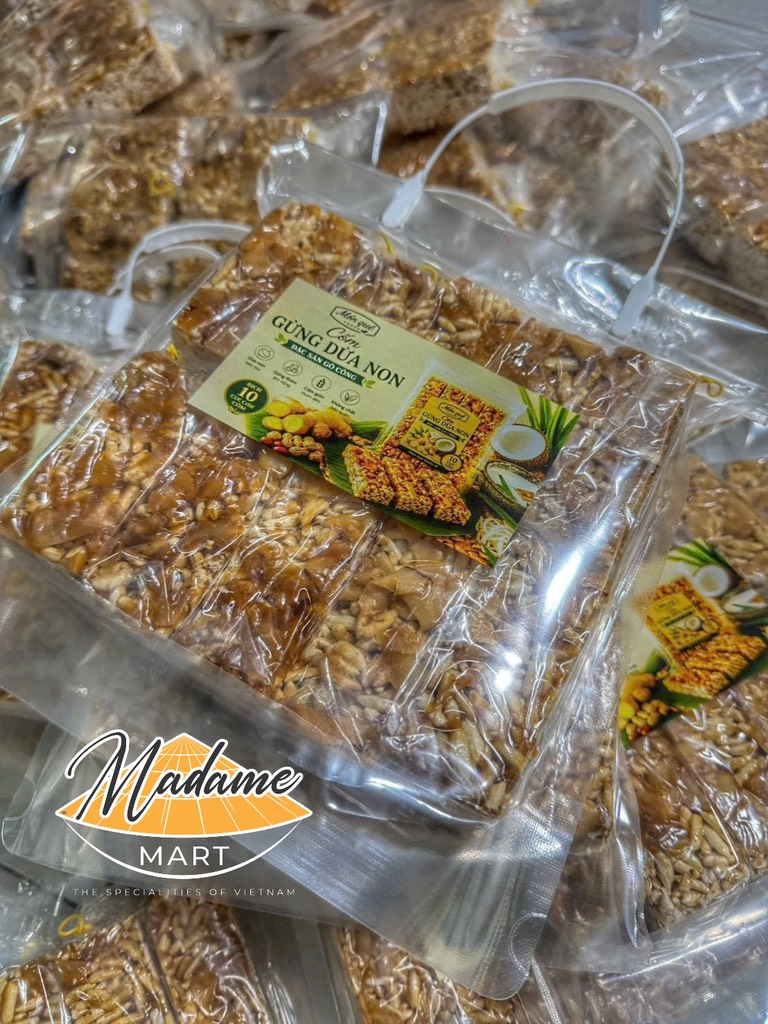 CỐM GỪNG DỪA NON