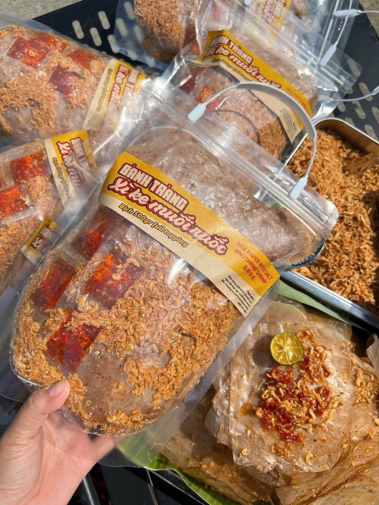 BÁNH TRÁNG TÉP GIÒN HÀNH PHI