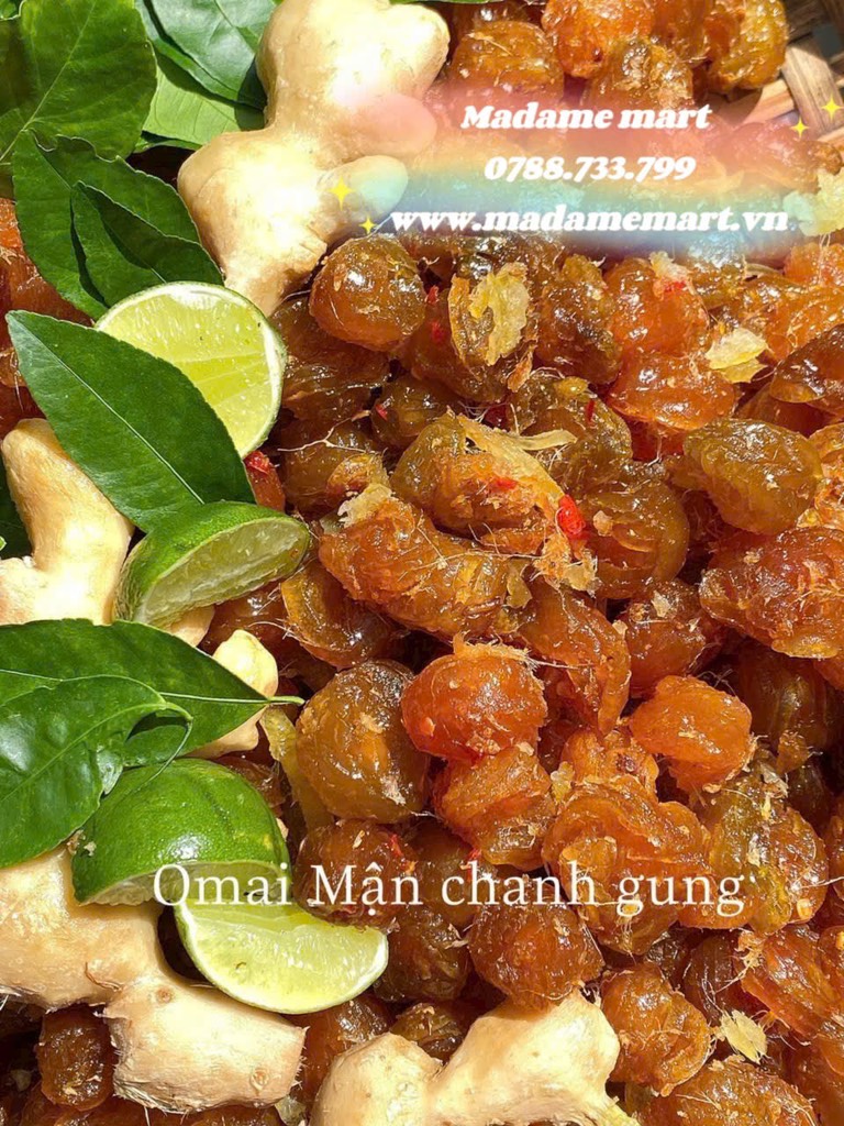 OMAI MẬN CHANH GỪNG (Hũ 500G)