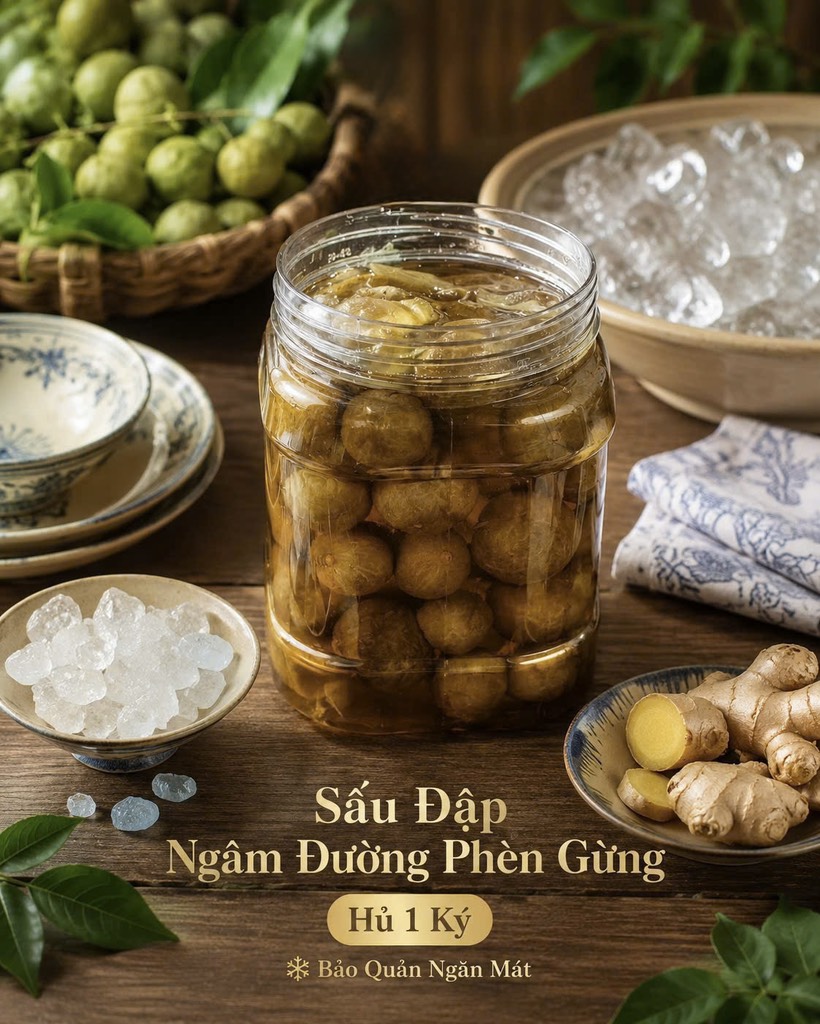 SẤU ĐẬP NGÂM ĐƯỜNG PHÈN GỪNG