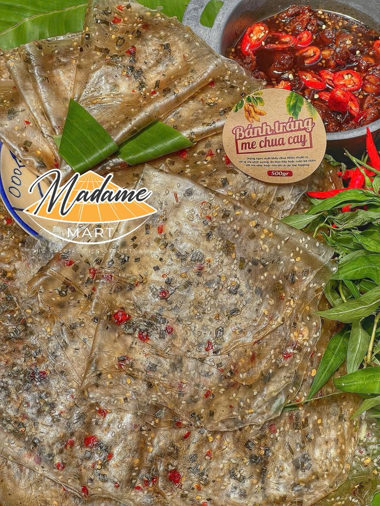 BÁNH TRÁNG DẺO ME CAY XẤP