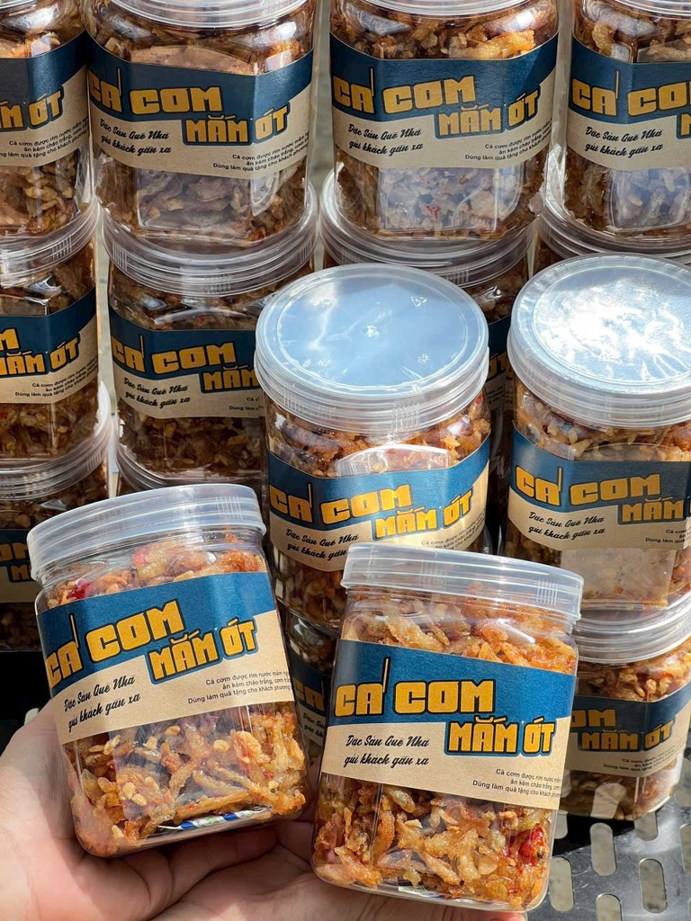 CÁ CƠM MẮM TỎI (HỦ 300G)