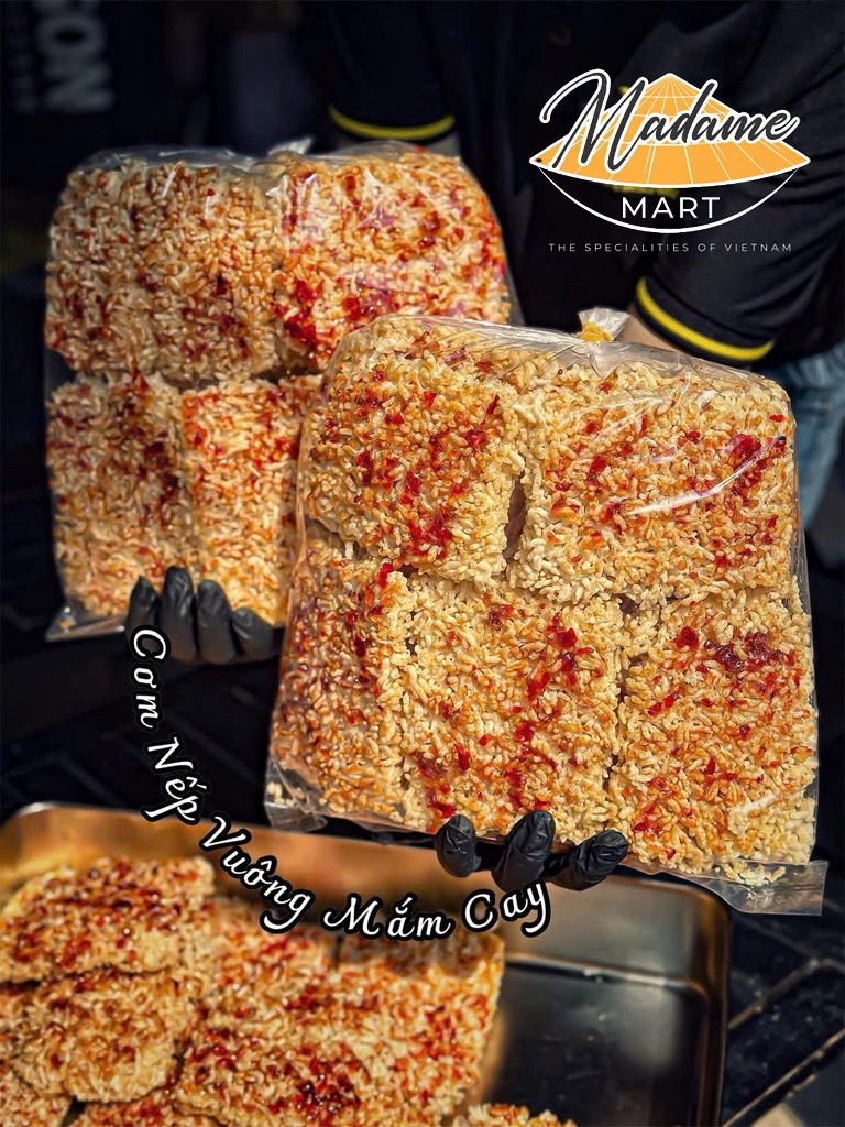 CƠM NẾP VUÔNG MẮM CAY