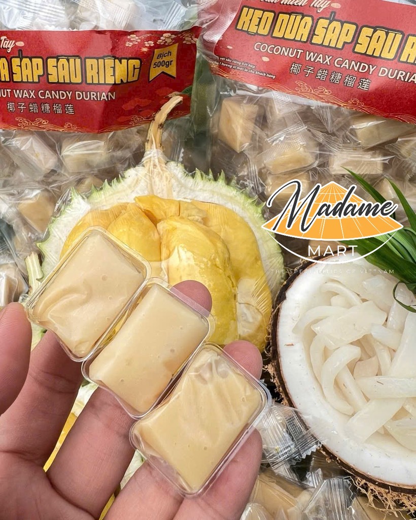 KẸO DỪA SÁP SẦU RIÊNG