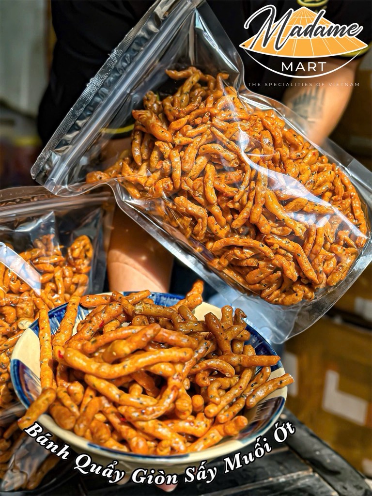 BÁNH QUẨY SẤY MUỐI ỚT