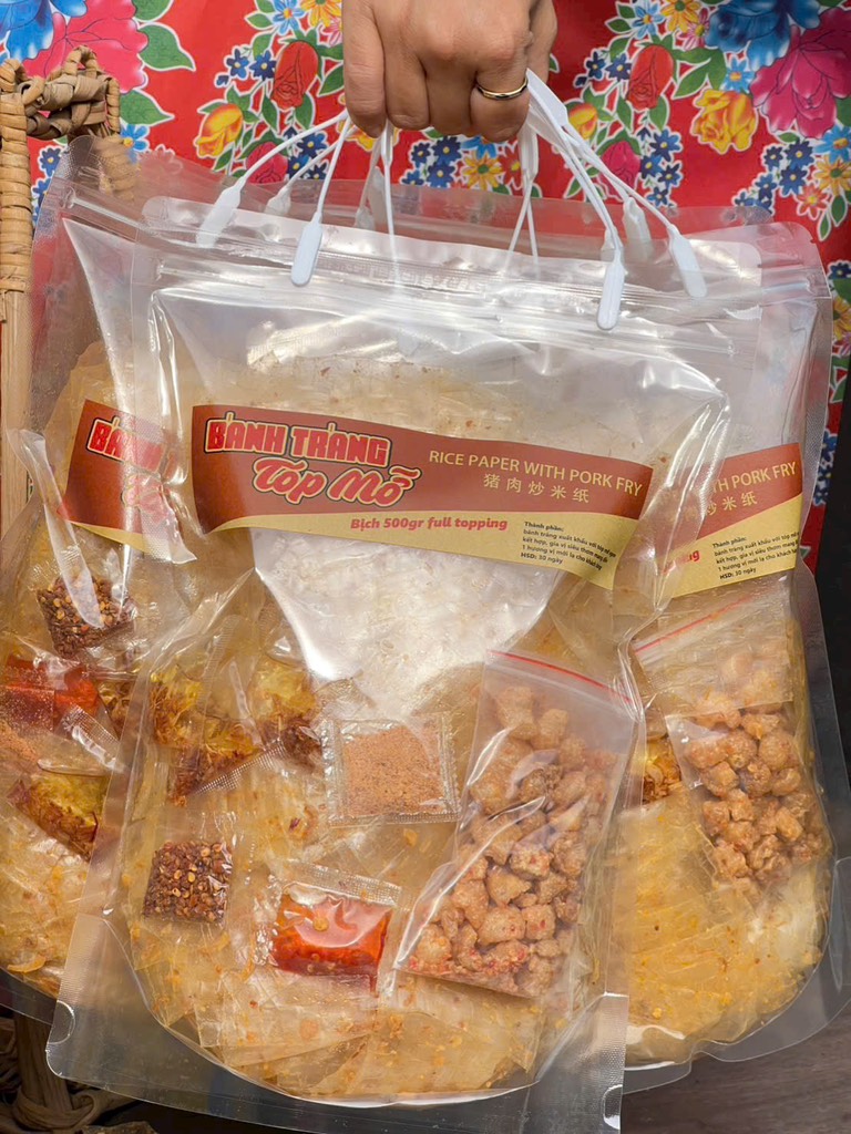 BÁNH TRÁNG TÓP MỠ MUỐI HÀNH PHI (HỦ 300G)