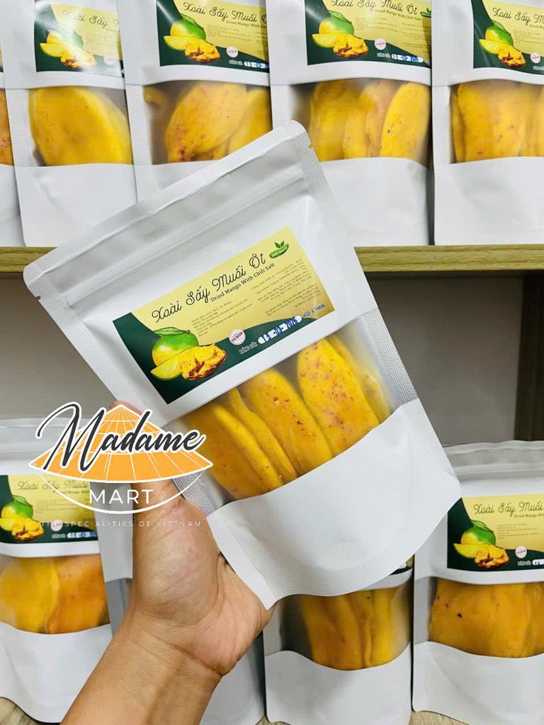 XOÀI SẤY DẺO MUỐI ỚT (Túi 500G)