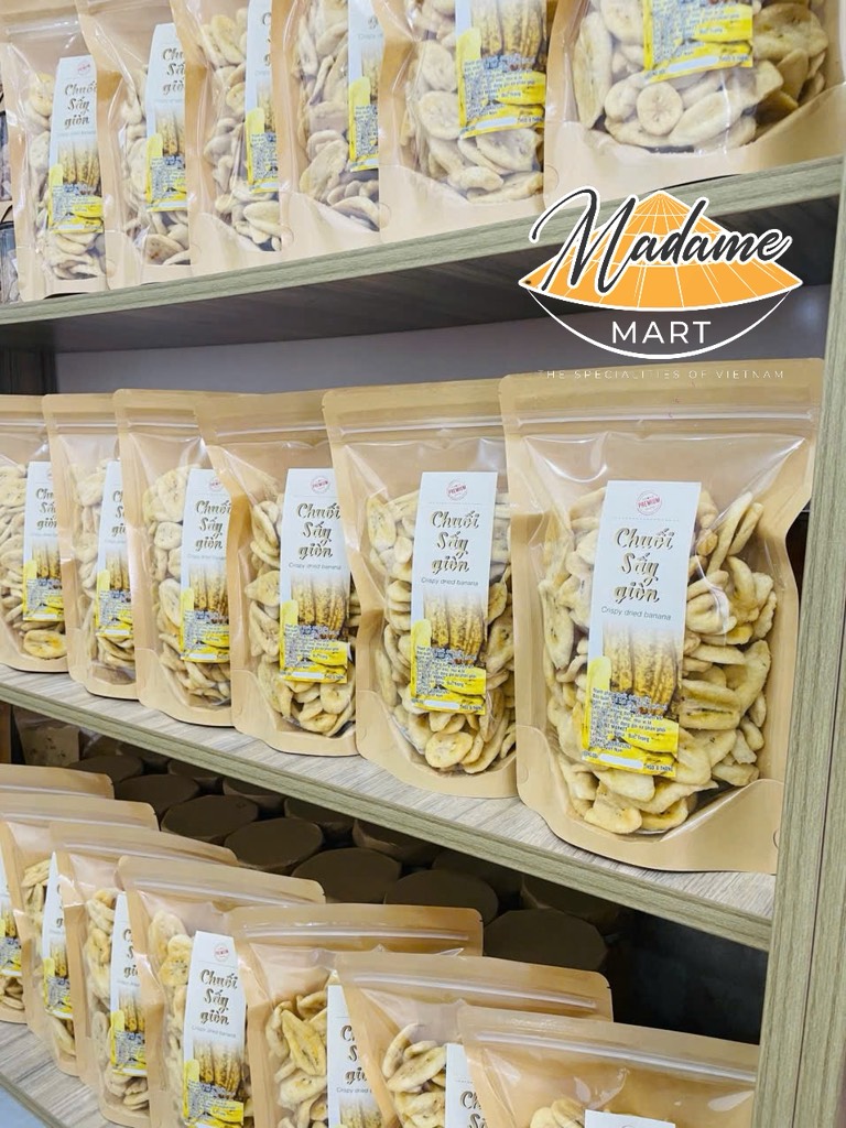 CHUỐI XIÊM SẤY GIÒN (Túi 500G)
