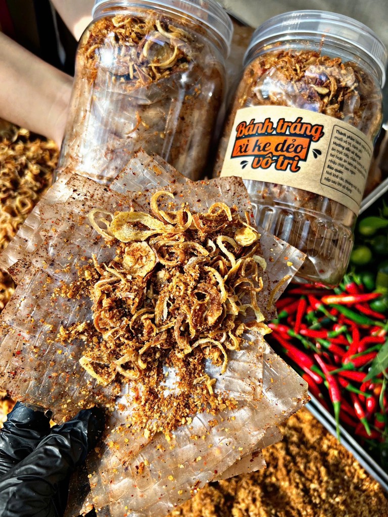 BÁNH TRÁNG XIKE DẺO VÔ TRI (Hũ 300G)