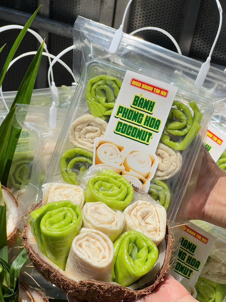 BÁNH PHỒNG HOA COCONUT