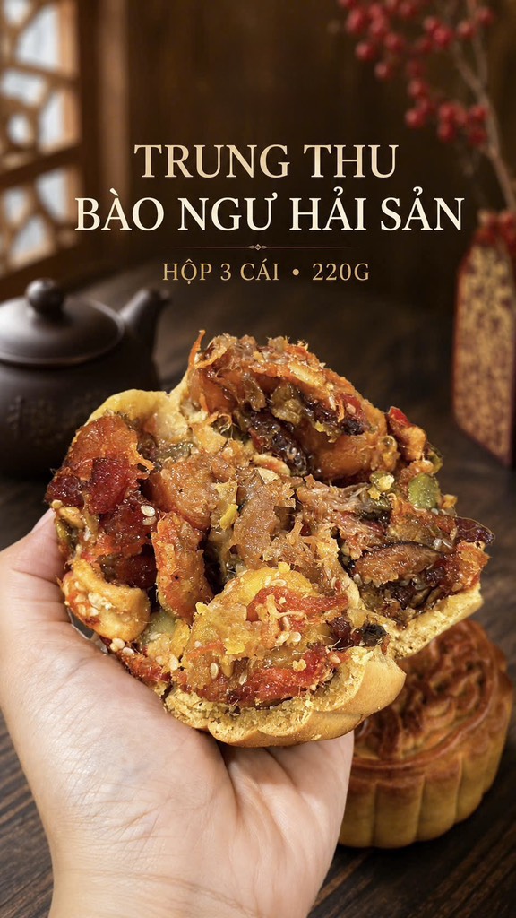 TRUNG THU BÀO NGƯ HẢI SẢN (cái 200-220gr)