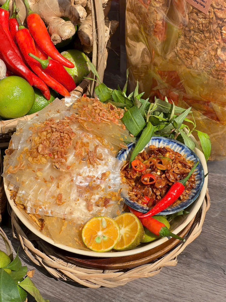 BÁNH TRÁNG RUỐC TÉP GIÒN (Big Size)