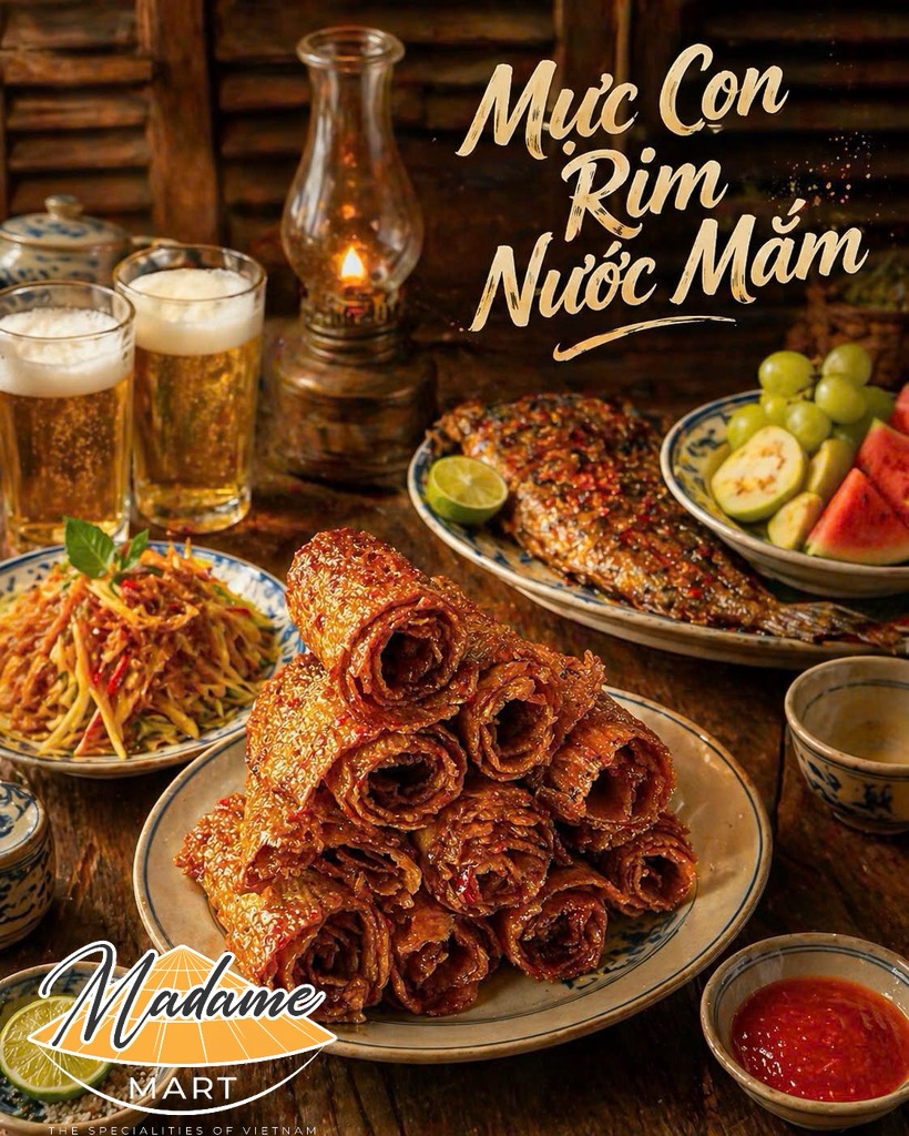 MỰC CON RIM NƯỚC MẮM
