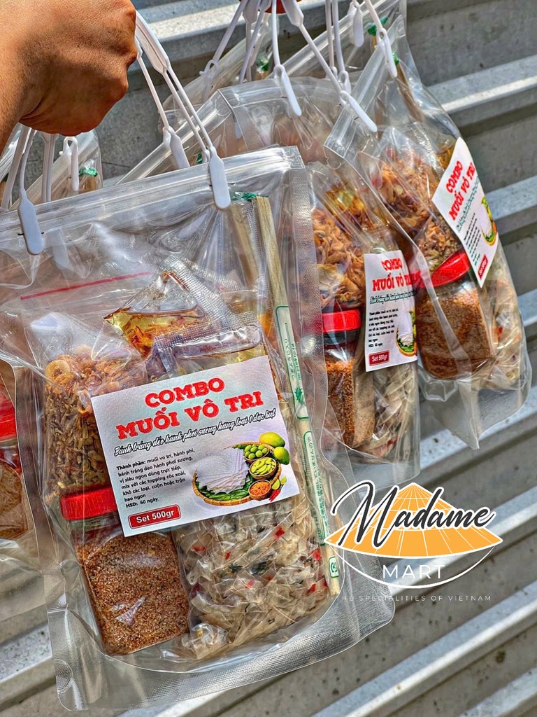 COMBO BÁNH TRÁNG MUỐI VÔ TRI