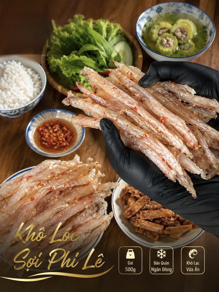 KHÔ LÓC SỢI PHI LÊ