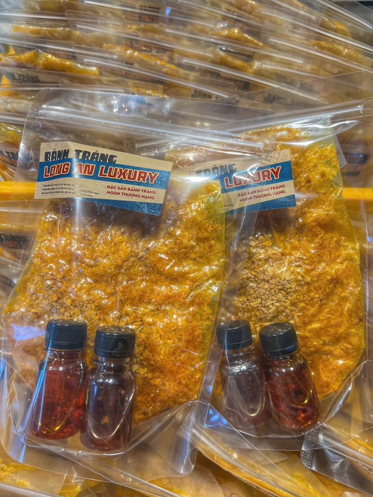 BÁNH TRÁNG SATE LONG AN (HỦ 400G)