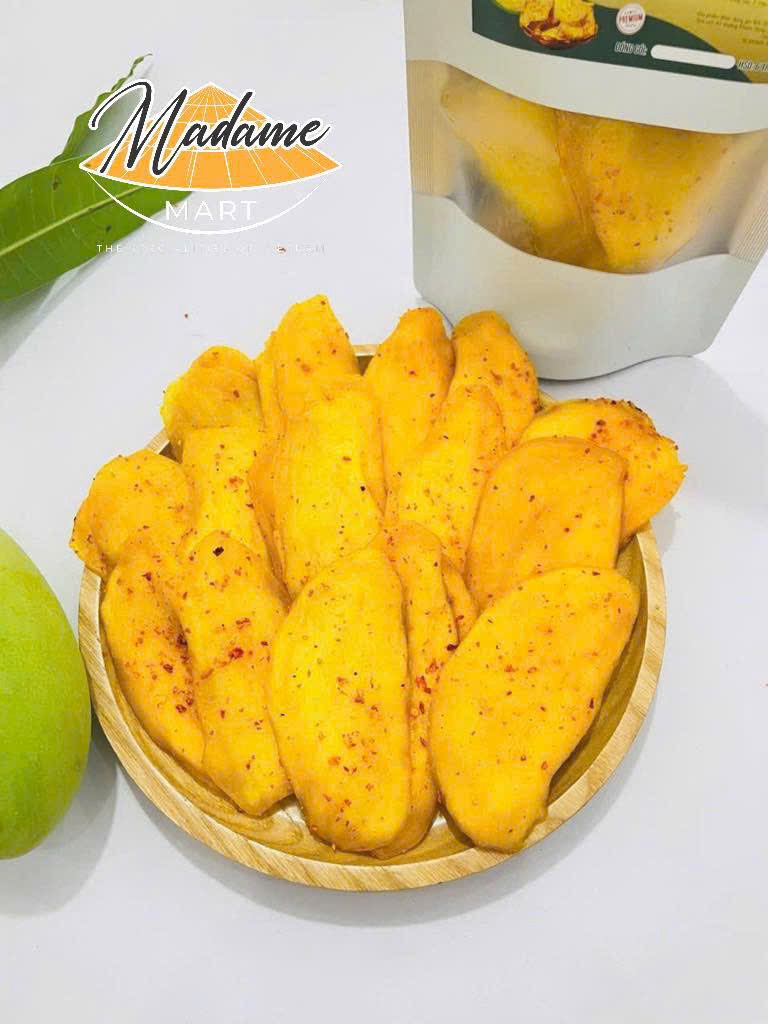 XOÀI SẤY DẺO MUỐI ỚT (Túi 500G)