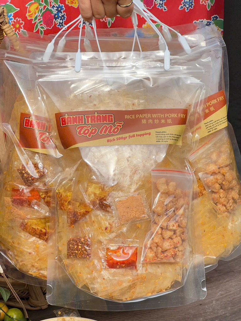 BÁNH TRÁNG TÓP MỠ MUỐI HÀNH PHI (HỦ 300G)