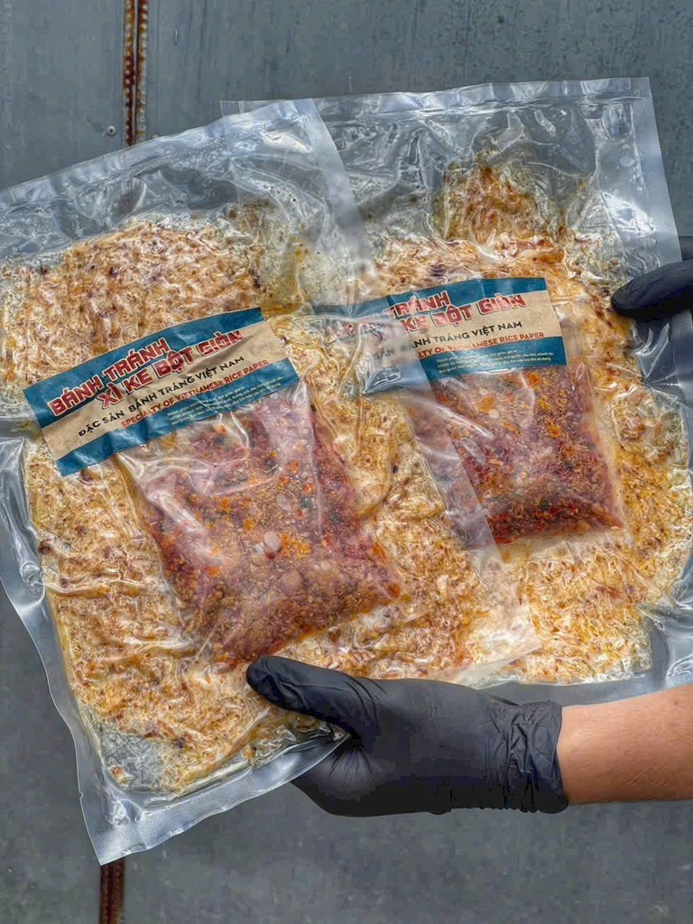BÁNH TRÁNG XÌ KE BỘT GIÒN