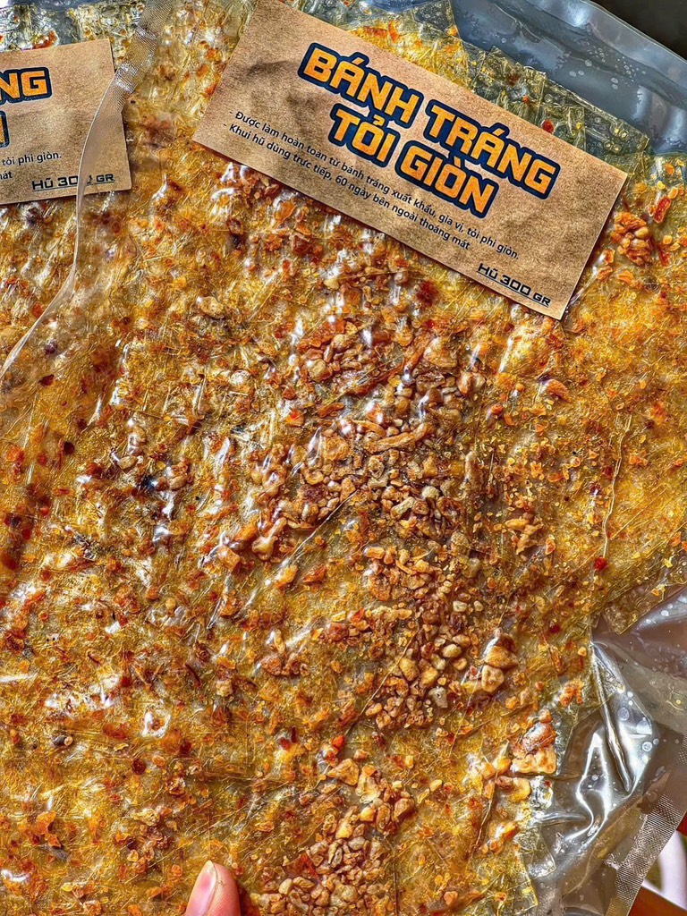 BÁNH TRÁNG TỎI GIÒN