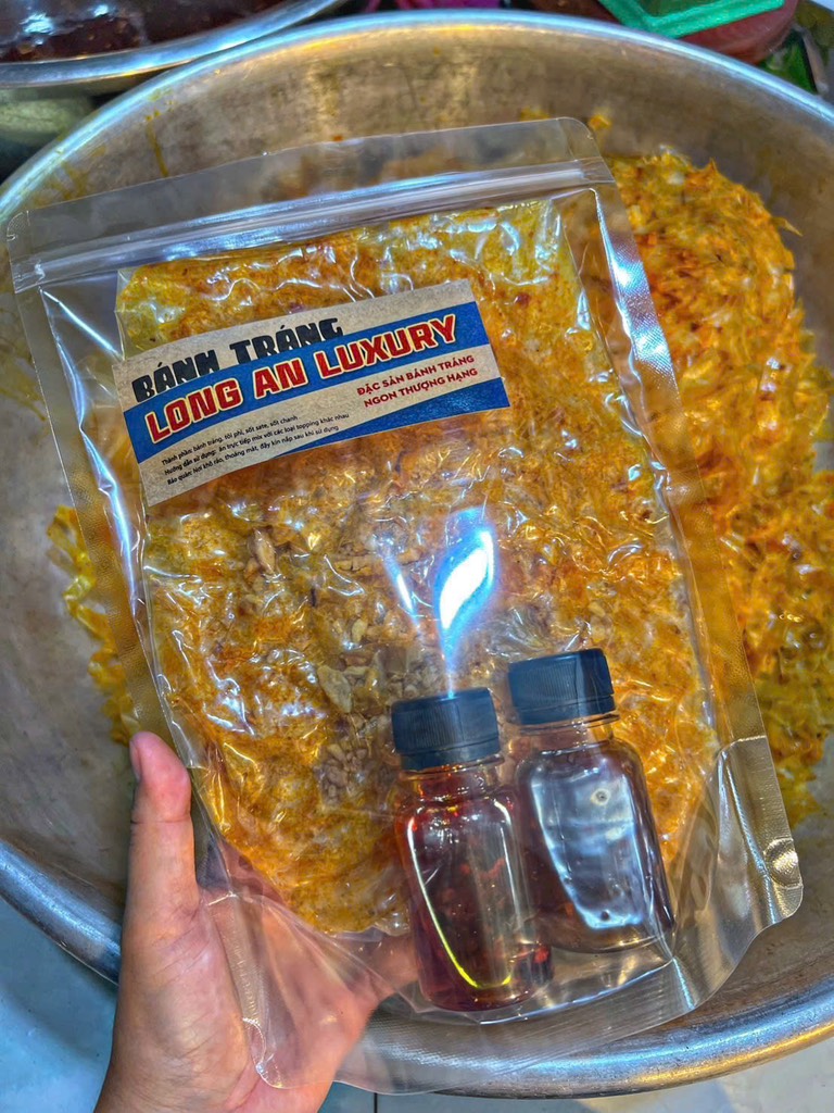 BÁNH TRÁNG SATE LONG AN (HỦ 400G)
