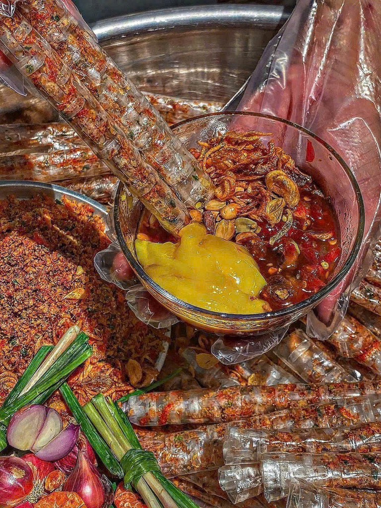 BÁNH TRÁNG ỐNG TÔM CHÁY THẬP CẨM