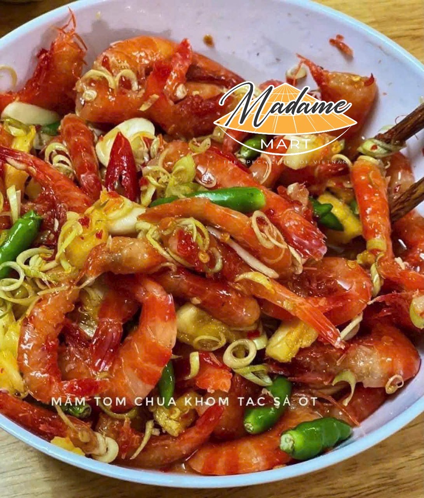 MẮM TÔM CHUA KHÓM TẮC (Hủ 700G)