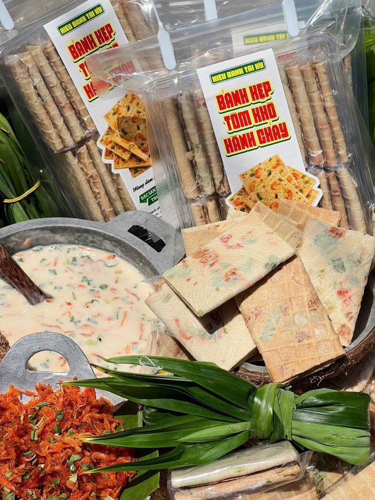 BÁNH KẸP TÔM KHÔ