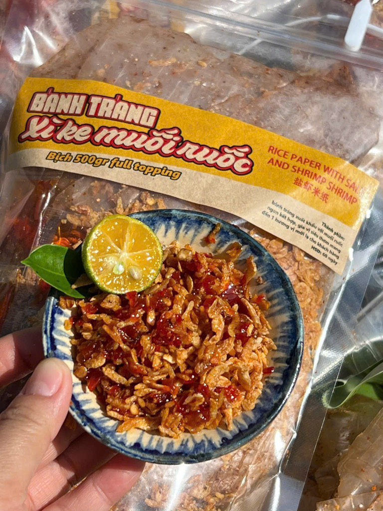 BÁNH TRÁNG TÉP GIÒN HÀNH PHI