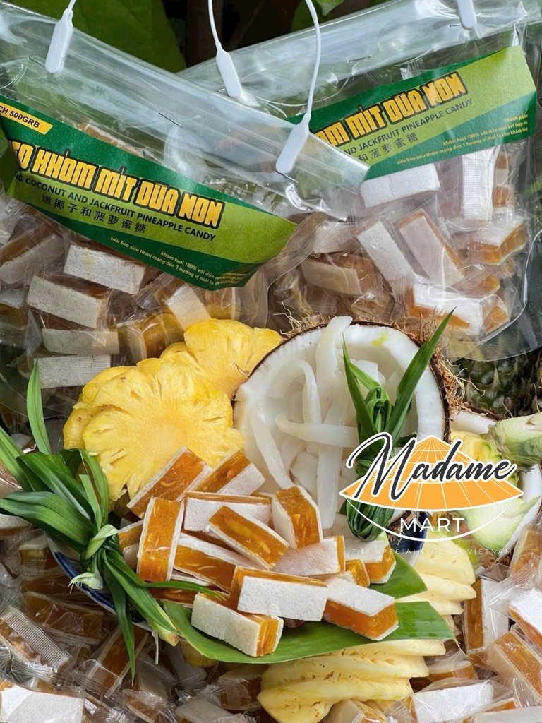 KẸO KHÓM MÍT DỪA NON BÁNH PHỒNG