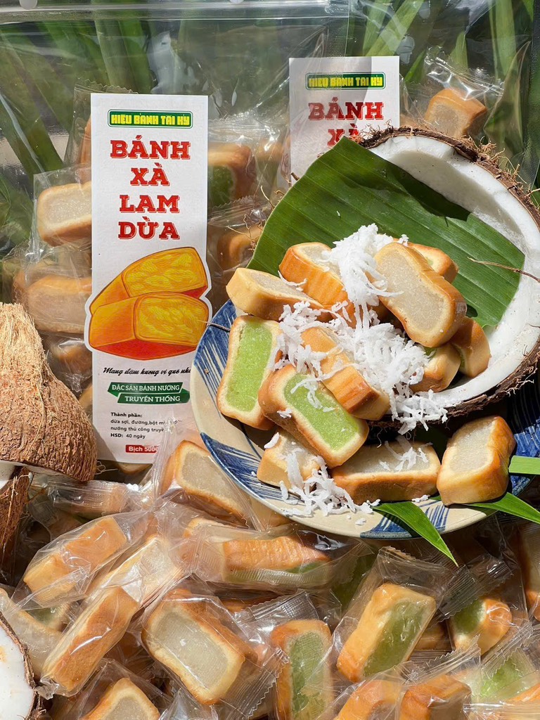 BÁNH DỪA XÀ LAM NƯỚNG