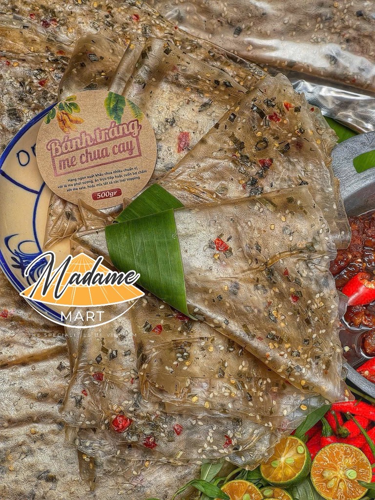 BÁNH TRÁNG DẺO ME CAY XẤP