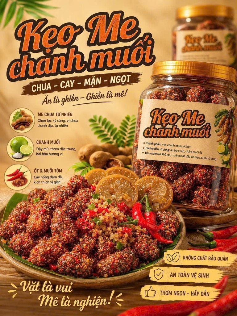 KẸO ME CHANH MUỐI