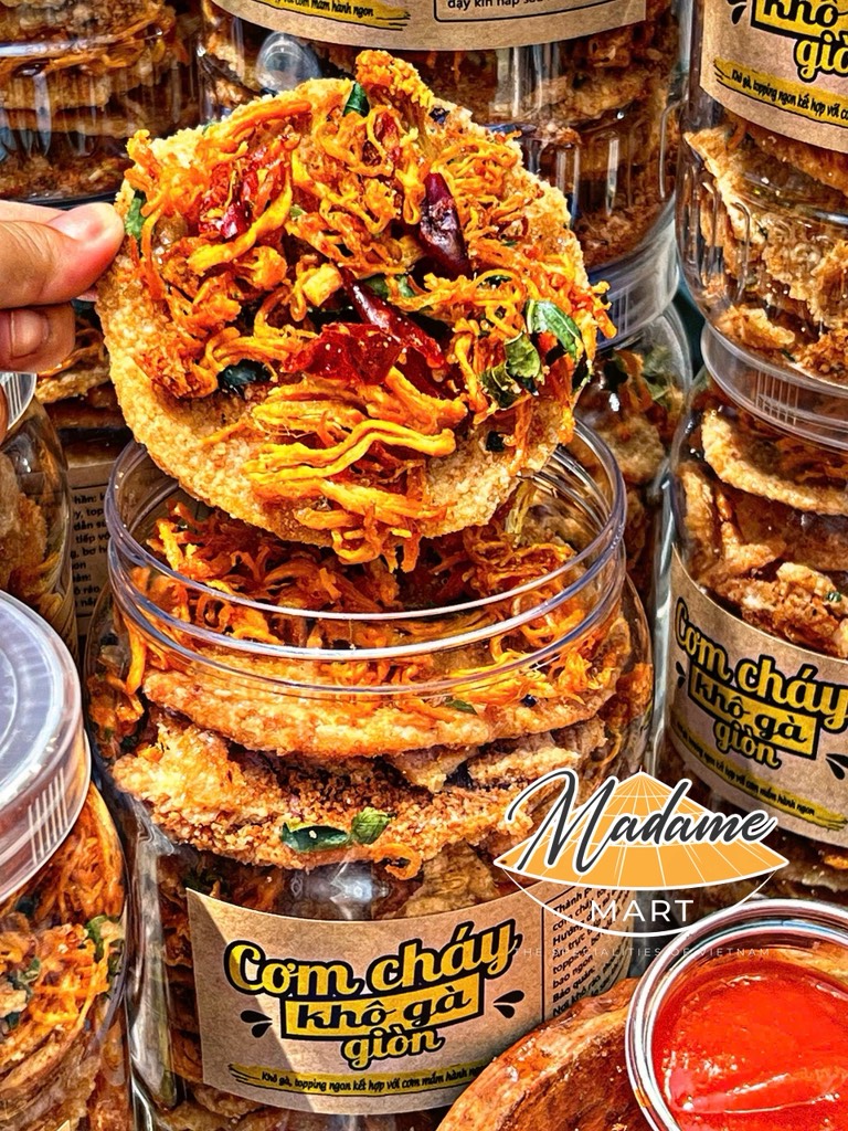 CƠM CHÁY KHÔ GÀ GIÒN