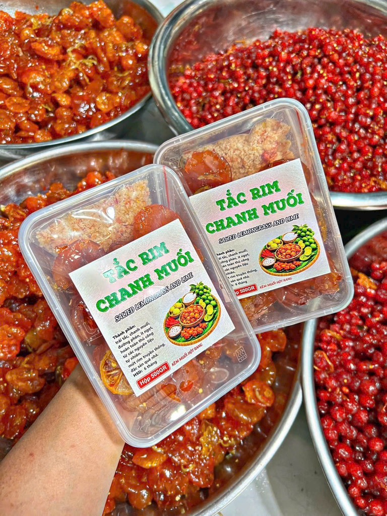 TẮC RIM CHANH MUỐI (500G)