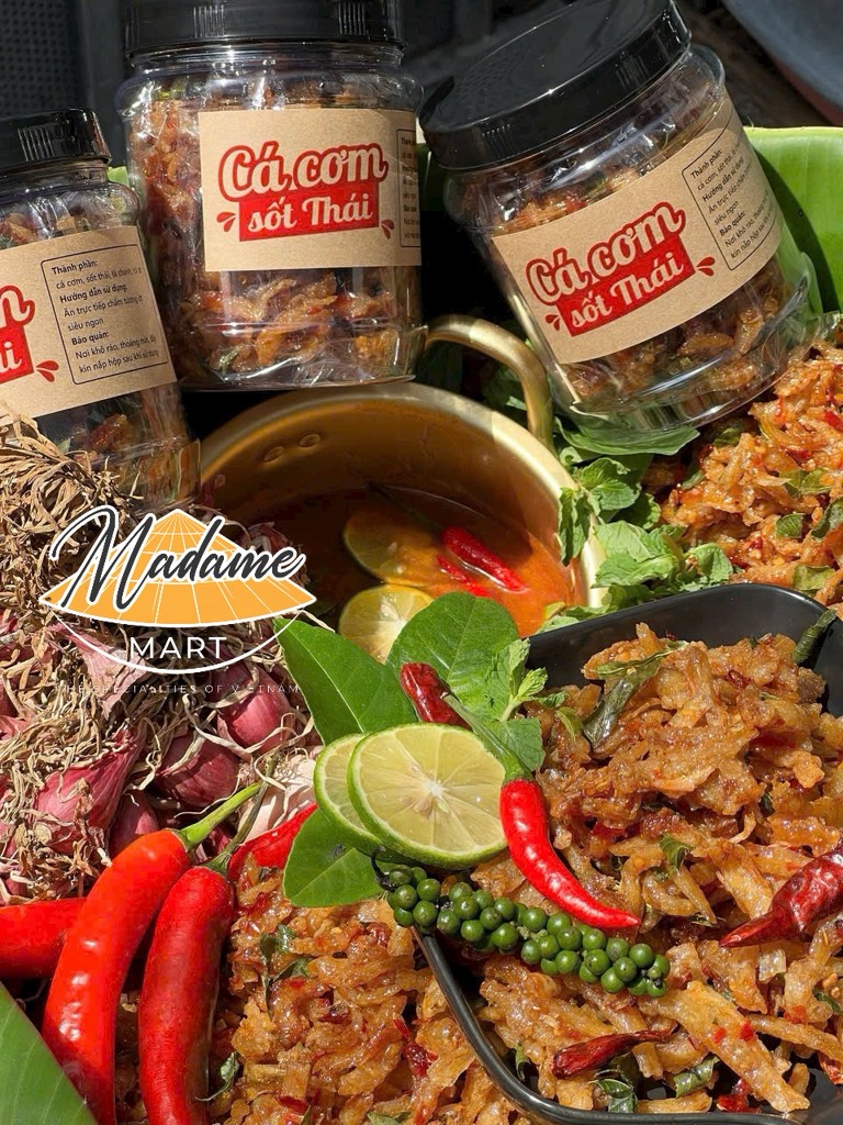 CÁ CƠM MẮM TỎI CAY SỐT THÁI