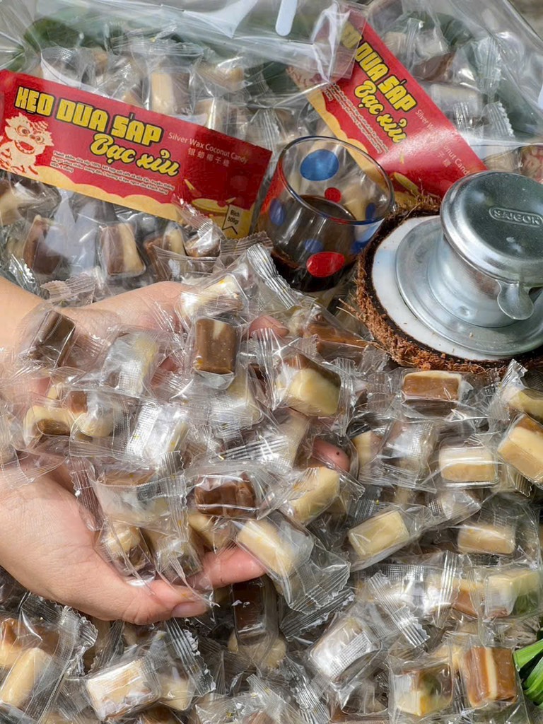 KẸO DỪA SÁP BẠC XỈU