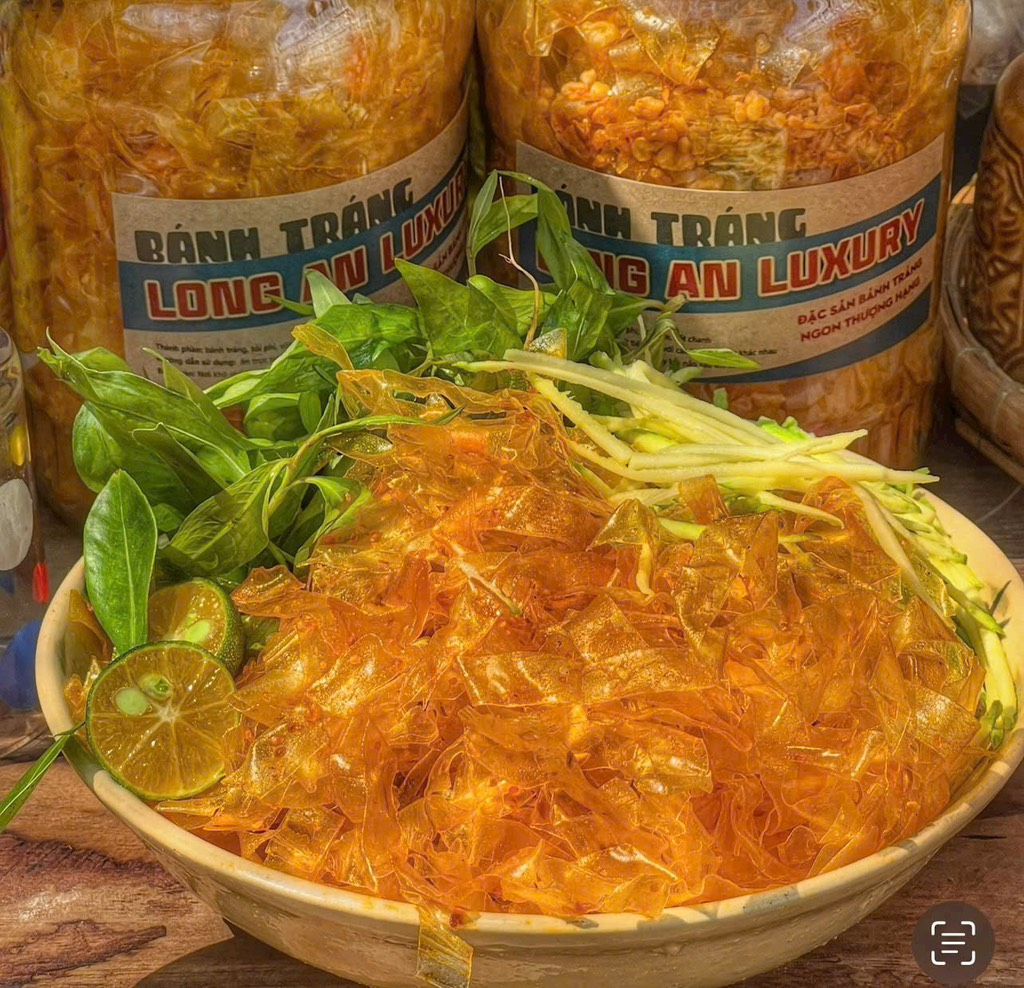 BÁNH TRÁNG SATE LONG AN (HỦ 400G)