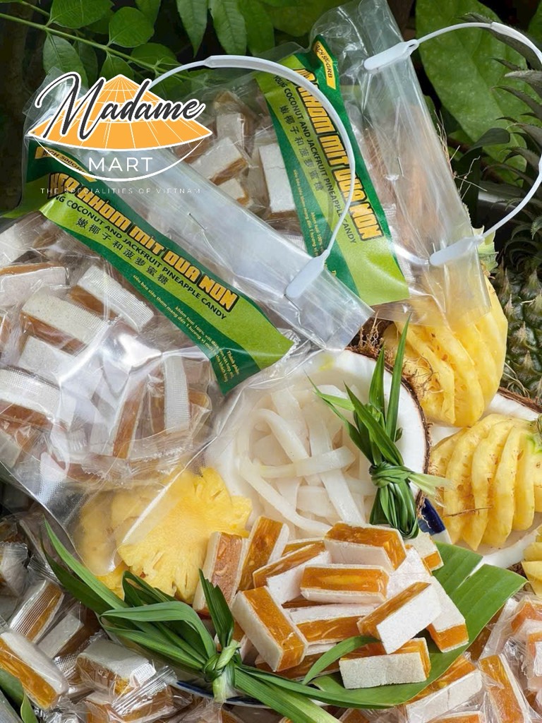 KẸO KHÓM MÍT DỪA NON BÁNH PHỒNG