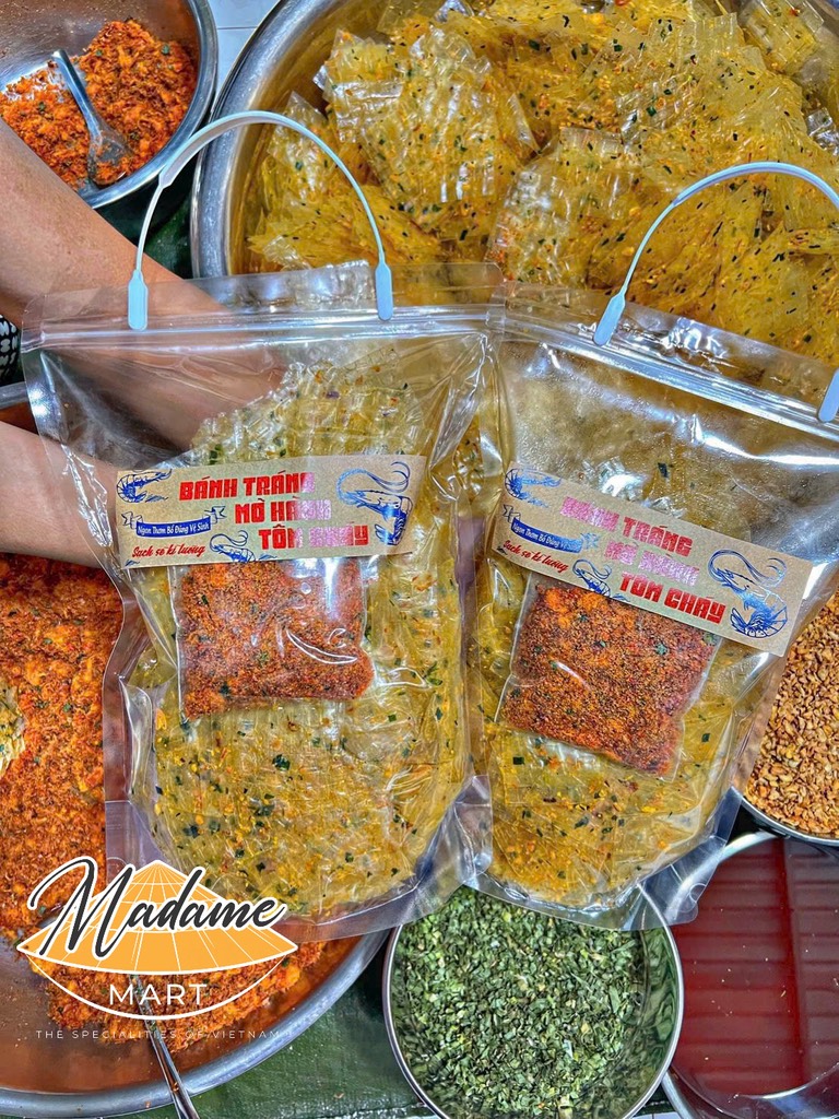 BÁNH TRÁNG MỠ HÀNH TÔM CHÁY
