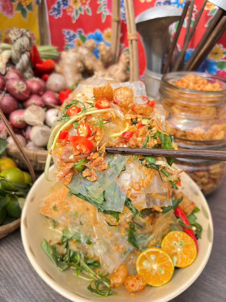 BÁNH TRÁNG TÓP MỠ MUỐI HÀNH PHI (HỦ 300G)