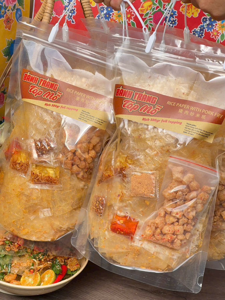 BÁNH TRÁNG TÓP MỠ MUỐI HÀNH PHI (HỦ 300G)