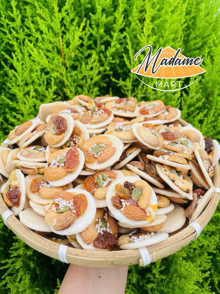 BÁNH ĐỒNG TIỀN MIX HẠT