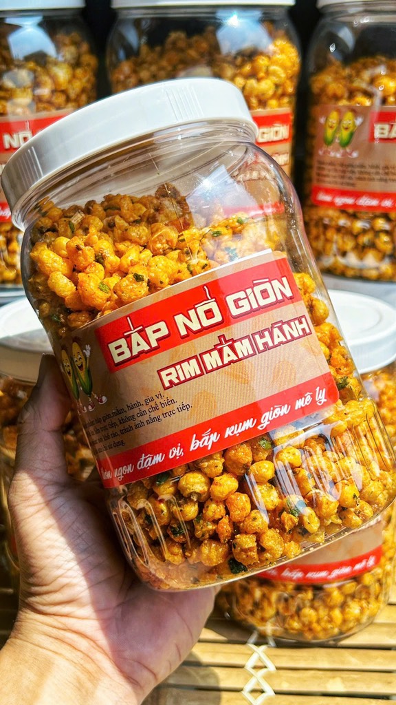 BẮP GIÒN RIM MẮM HÀNH