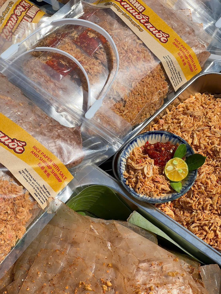 BÁNH TRÁNG TÉP GIÒN HÀNH PHI