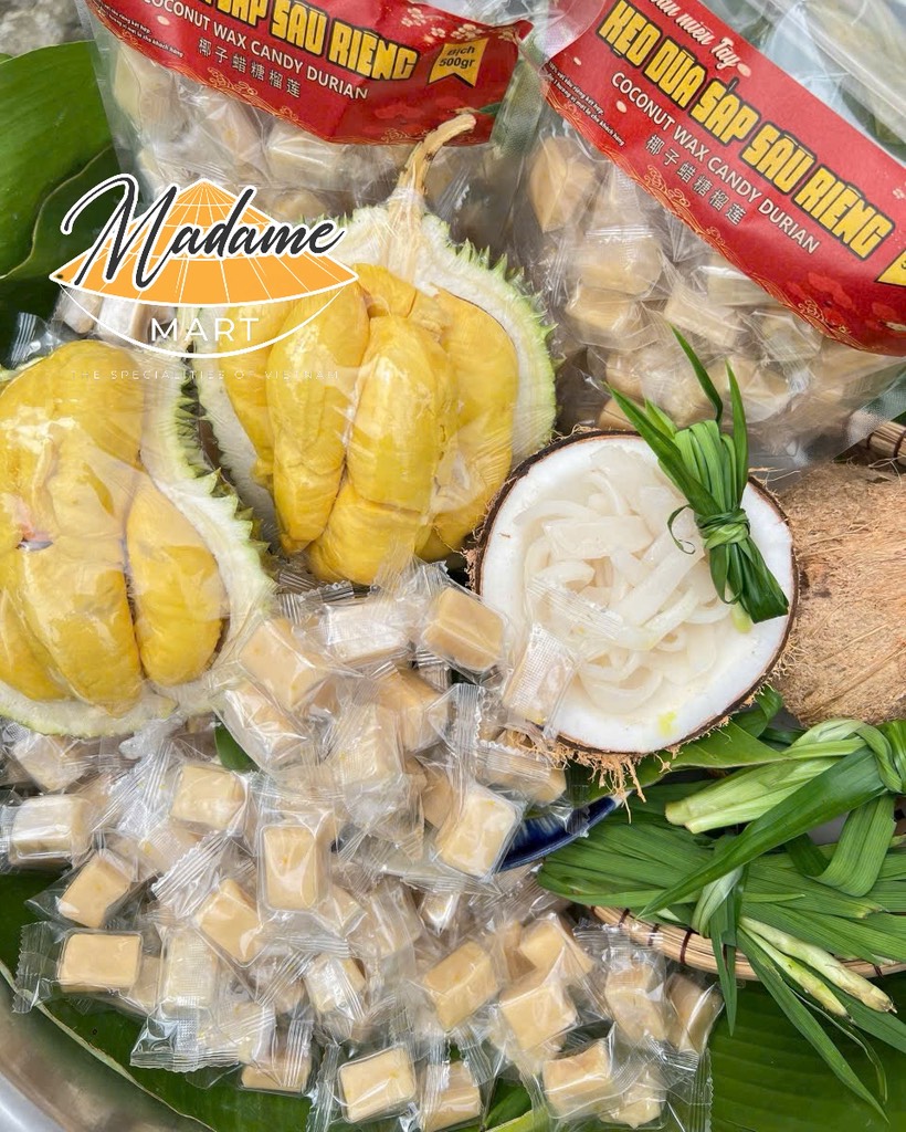 KẸO DỪA SÁP SẦU RIÊNG